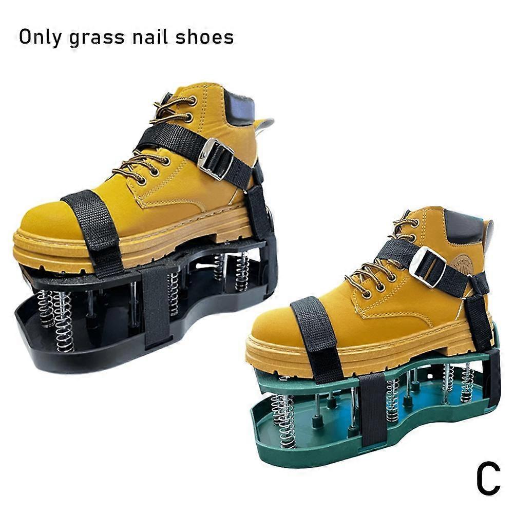 Garden Nail Shoes Grass Loose Soil Tool Lawn Aerator Grass Spikes Shoes
