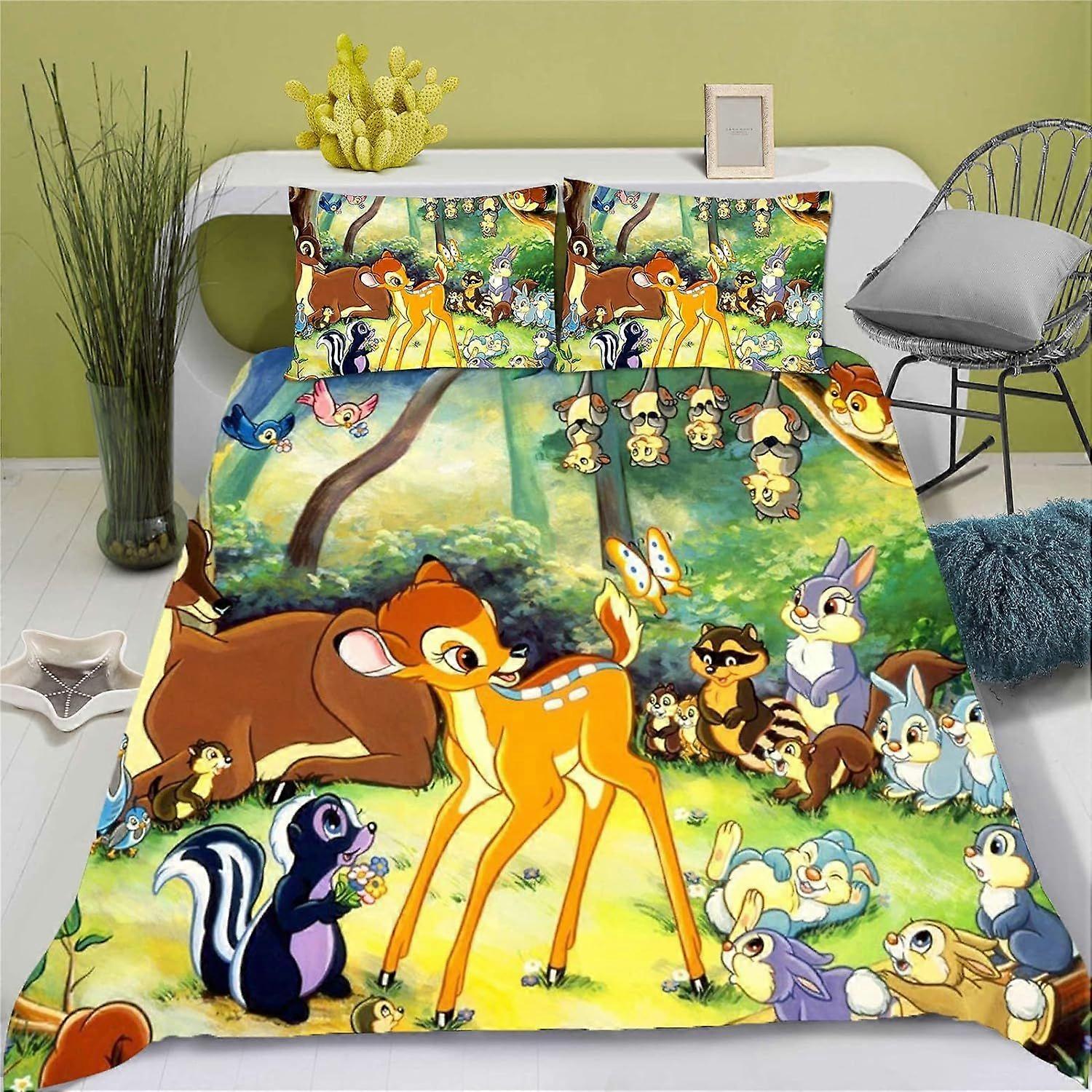 Children's Bedding Set with Duvet Cover and Zipper Closure, Soft and Decorative Microfiber, for Boys and Children