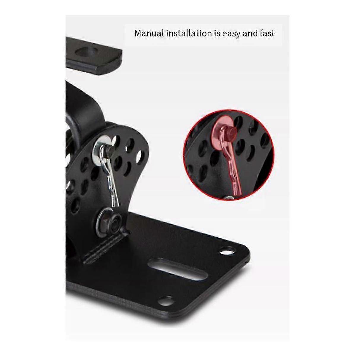 2pcs Speaker Wall Mount Bracket Screw Pendant Bracket Bracket Speaker Ceiling Rack Surround Ktv Han