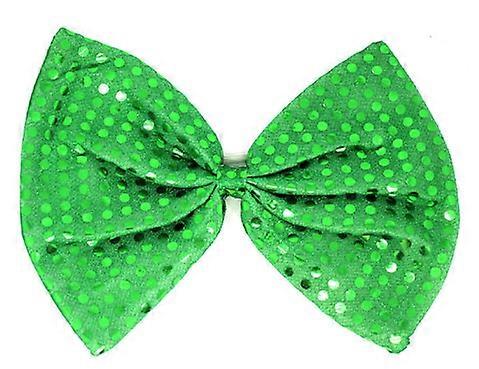 LARGE BOW TIE Sequin Polka Dots Bowtie Big King Size Party  Costume 