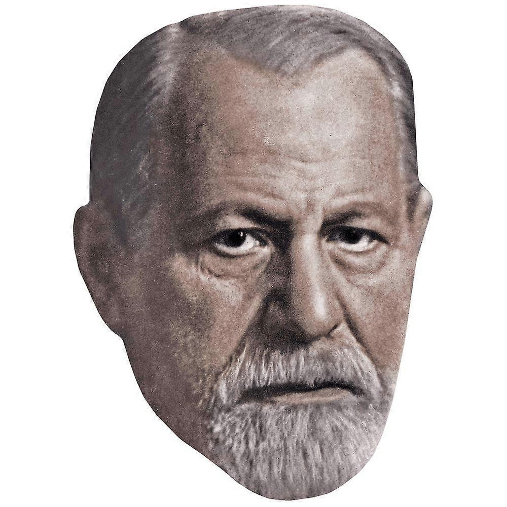 Sigmund Freud (Beard) Celebrity Mask, Flat Card Face