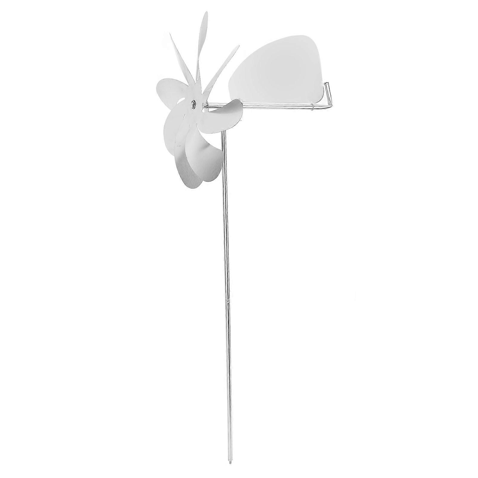 Girouette pivotante à 360 degrés en acier inoxydable pour jardin extérieur