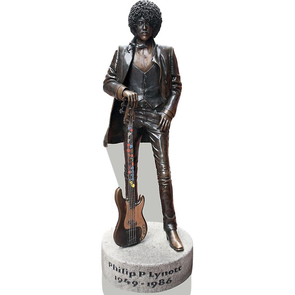 Phil Lynott (Statue) Cardboard Cutout (lifesize OR mini size). Standee. Stand Up.