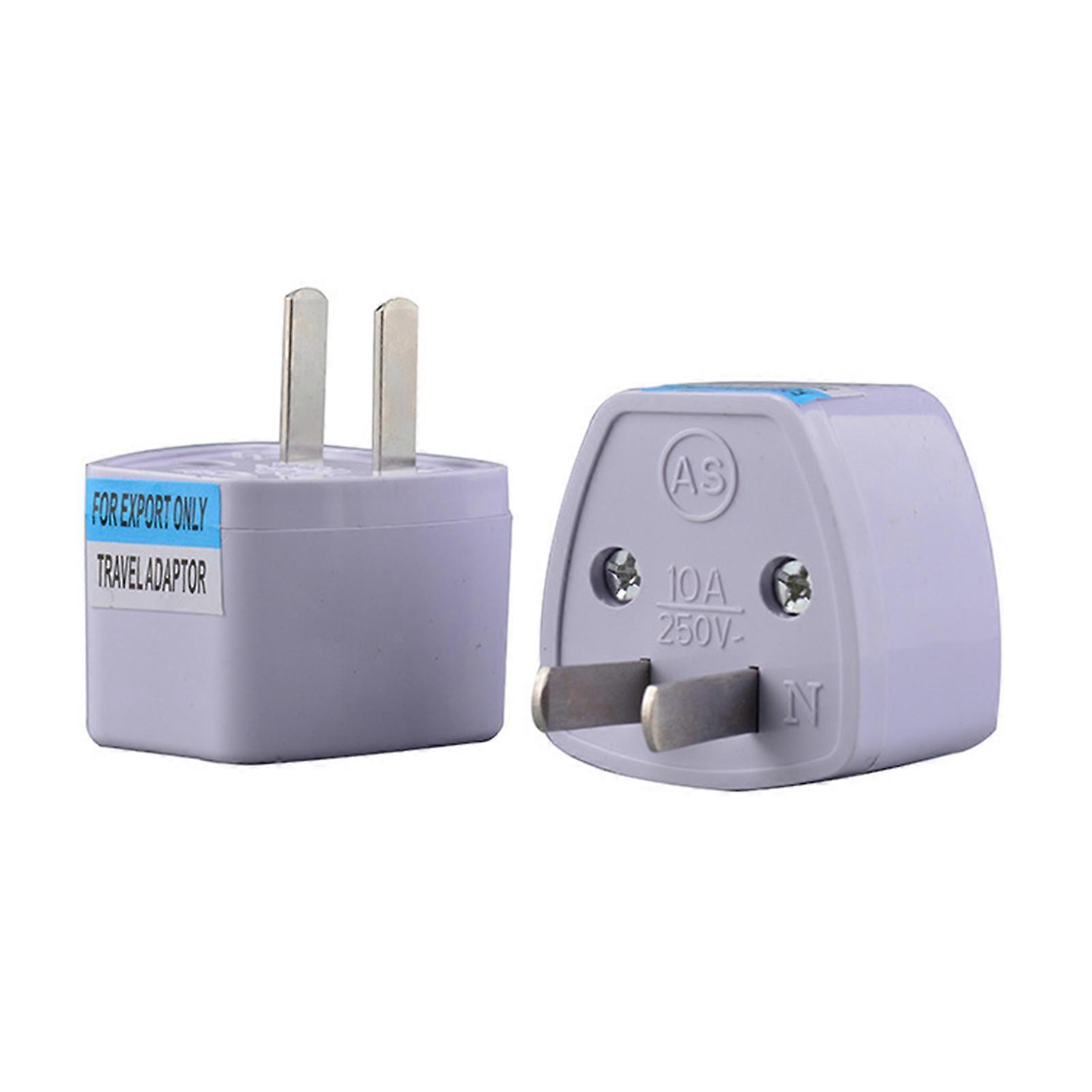 Lightweight UK Power Plug Adapter with Universal Compatibility