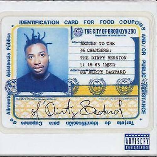 Ol Dirty Bastard Return to the 36 Chambers The Dirty Version CD (1995)