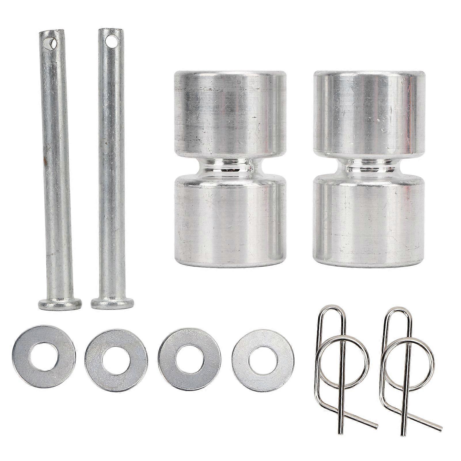 Tailgate Lift Assist Roller Kit Aluminum Alloy Improve Flexibility Replacement Rollers for Trailer Tailgate Lift Assisting MK7341