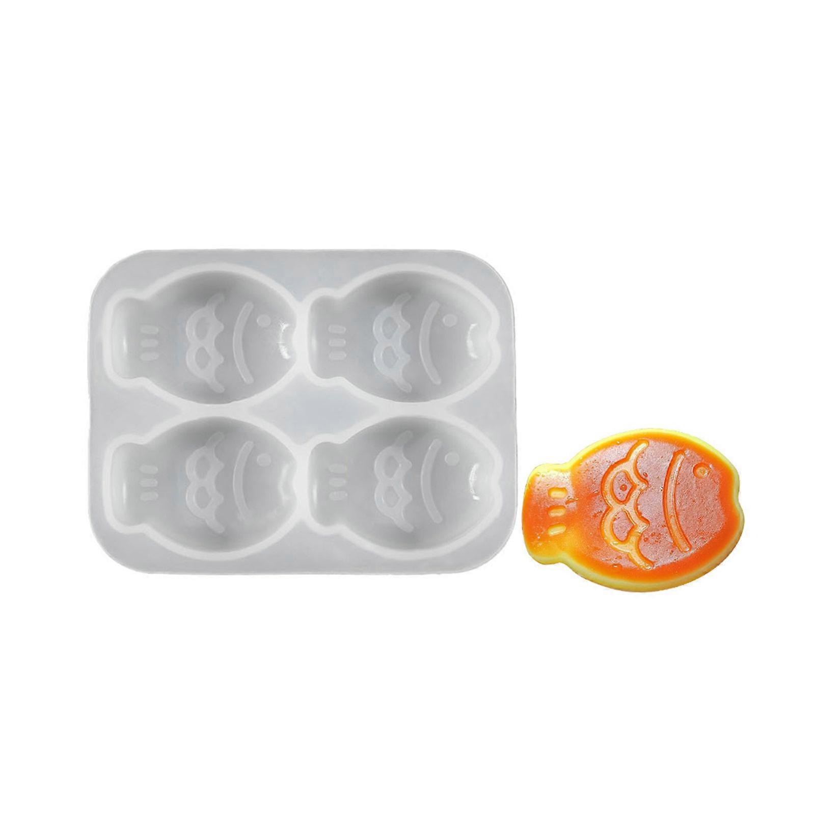 Dessert and Food Molds Tool Fish Shape Cake Making Moulds Fish Shaped Chocolate Molds for Parties and Celebration