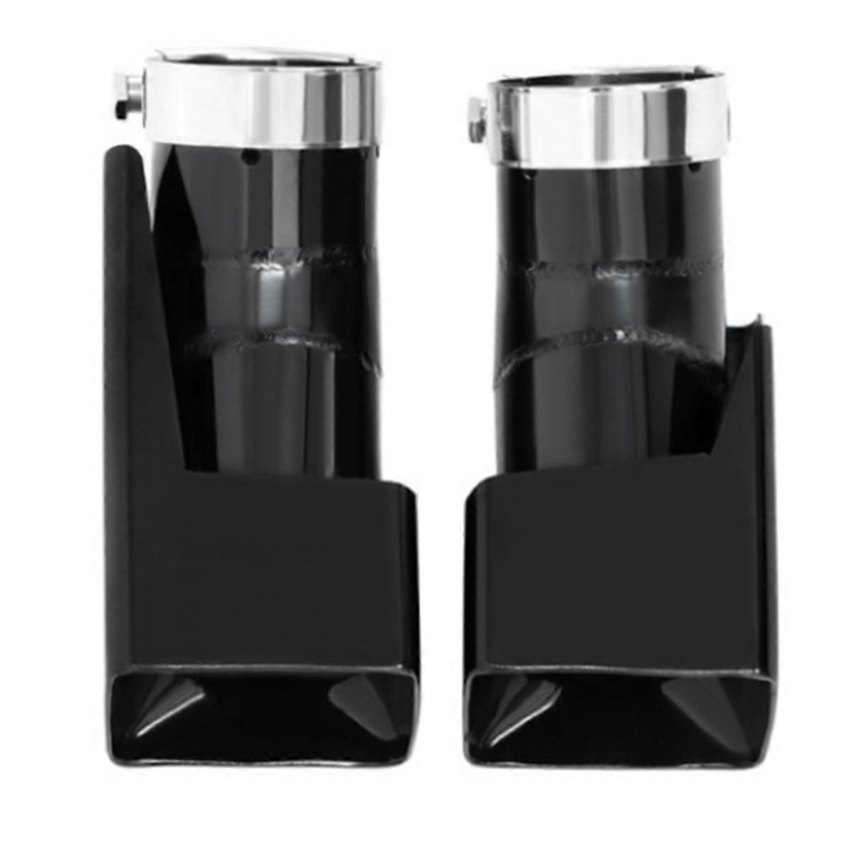 Car Exhaust Tip Tailpipe Stainless Steel Square Muffler Tip for 90 110 L663 Version