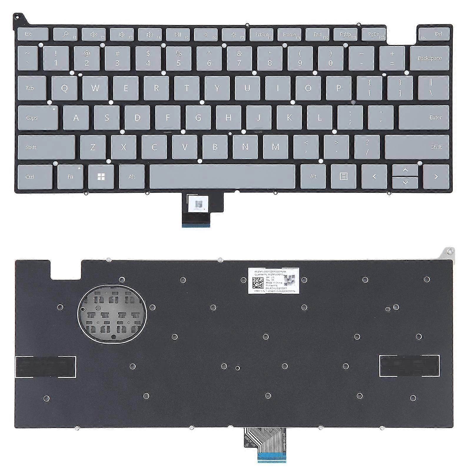 Us Version Keyboard Without Power Button For Microsoft Surface Laptop Go 1934