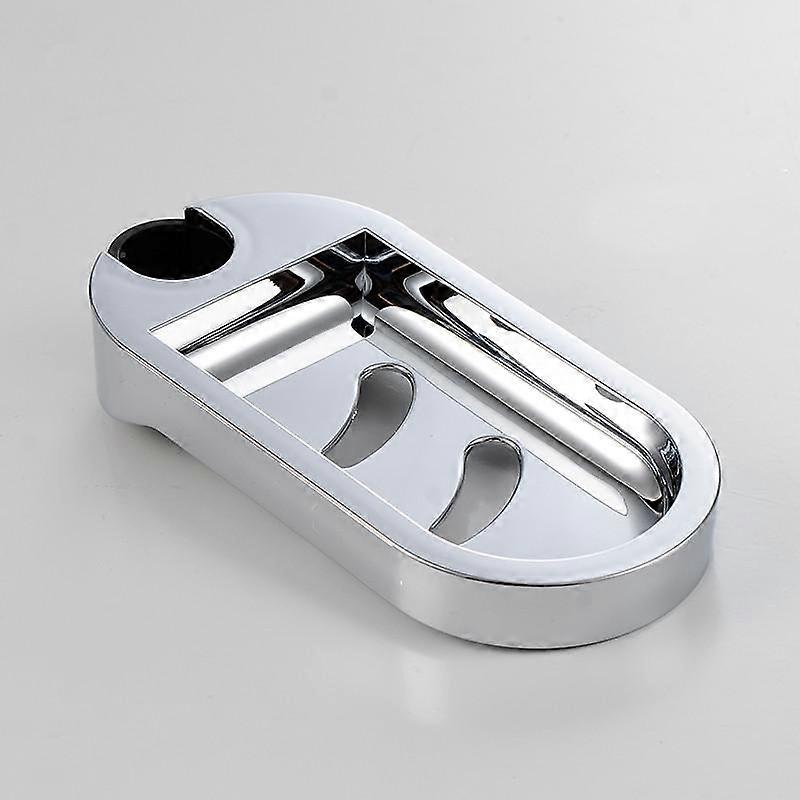 24mm Plastic Shower Rail Soap Dish Box Soap Holder Soap Pallet Shower Rod Slide Bar ABS Chrome for Sliding Bar