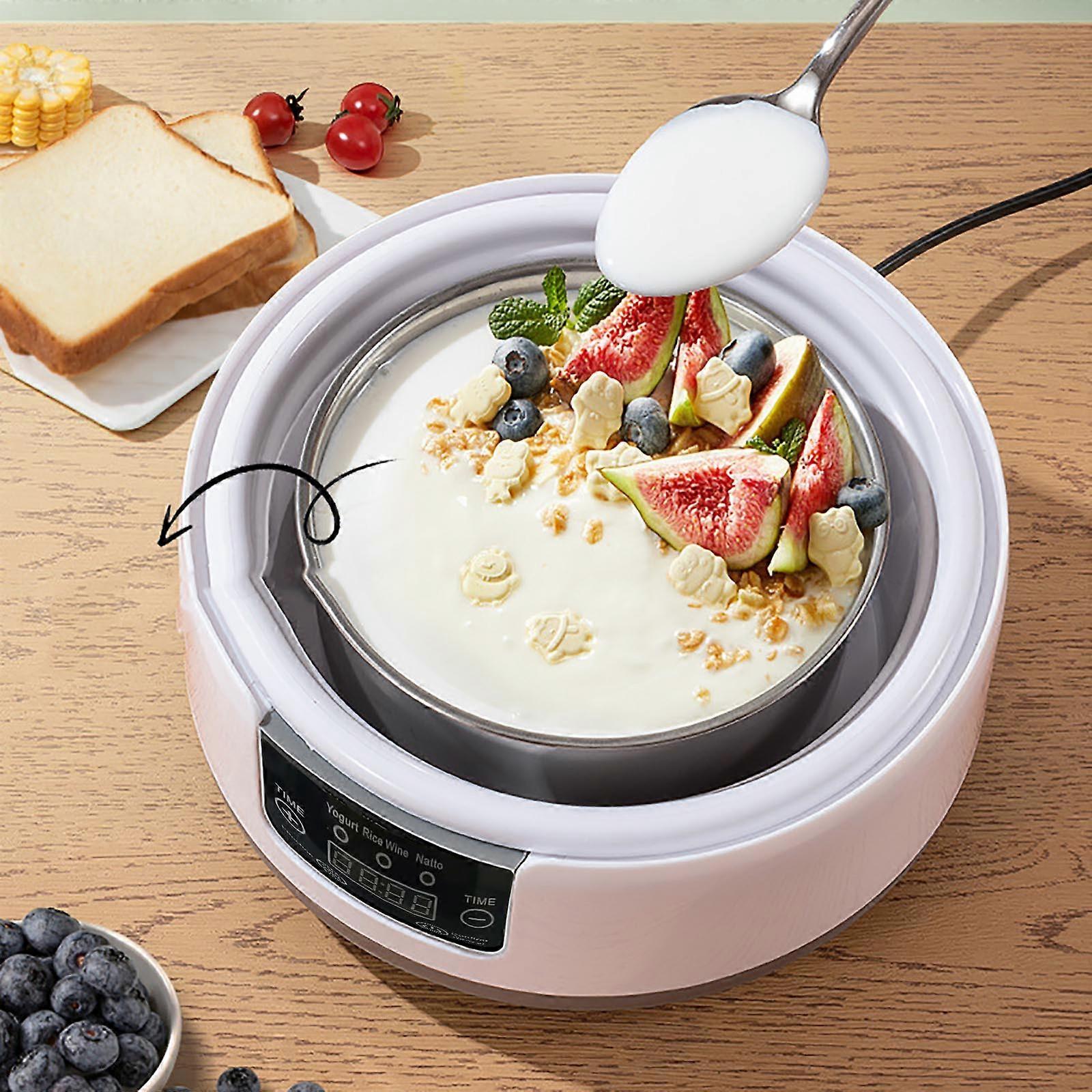 Yogurt Machine For Household Use Fully Automatic Small And Multifunctional Stainless Steel Rice Wine Natto Intelligent Constant Temperature Timed