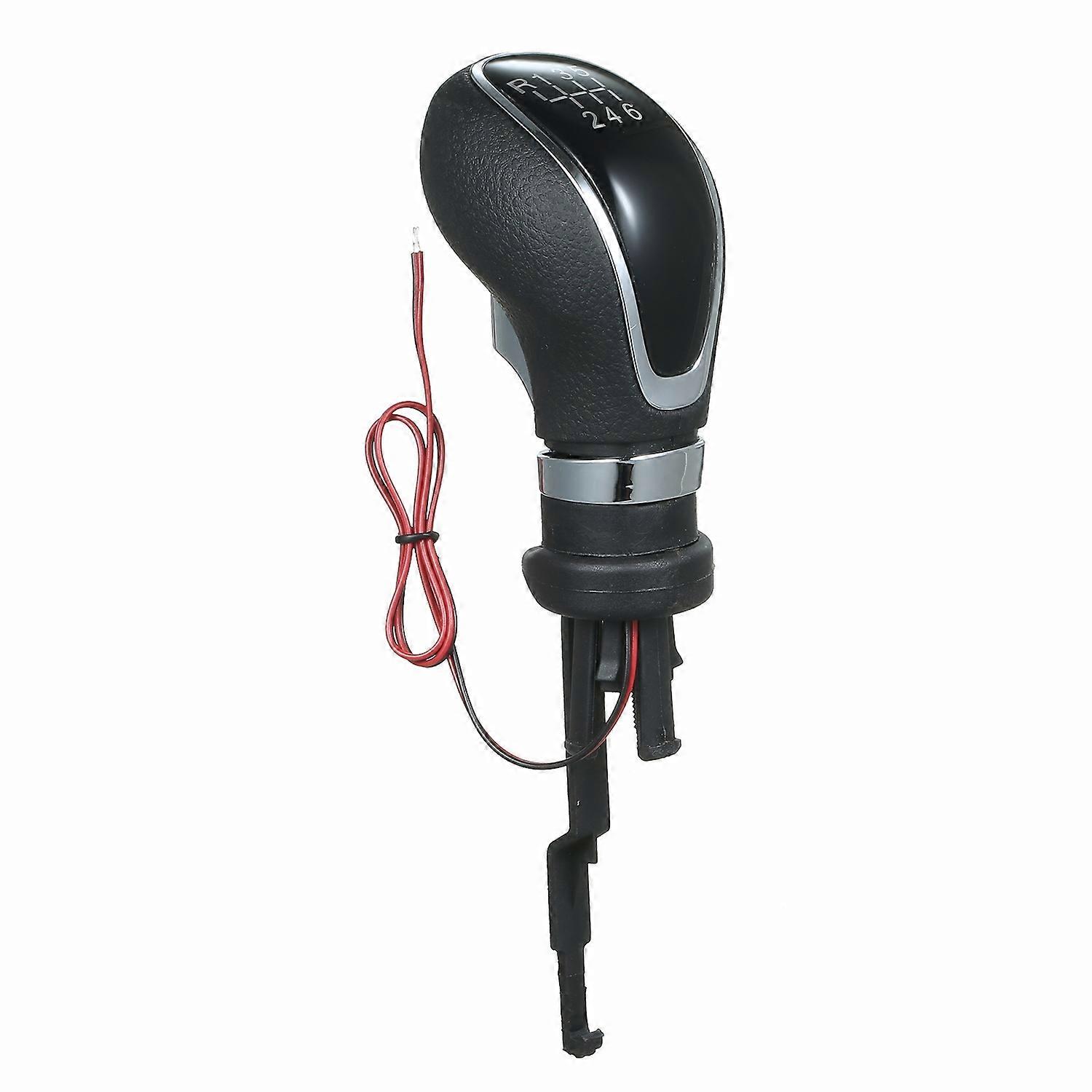 LED Car Gear Shift Knob Manual 6-Speed Head Handle Lever Replacement for Vauxhall Opel Buick Excelle
