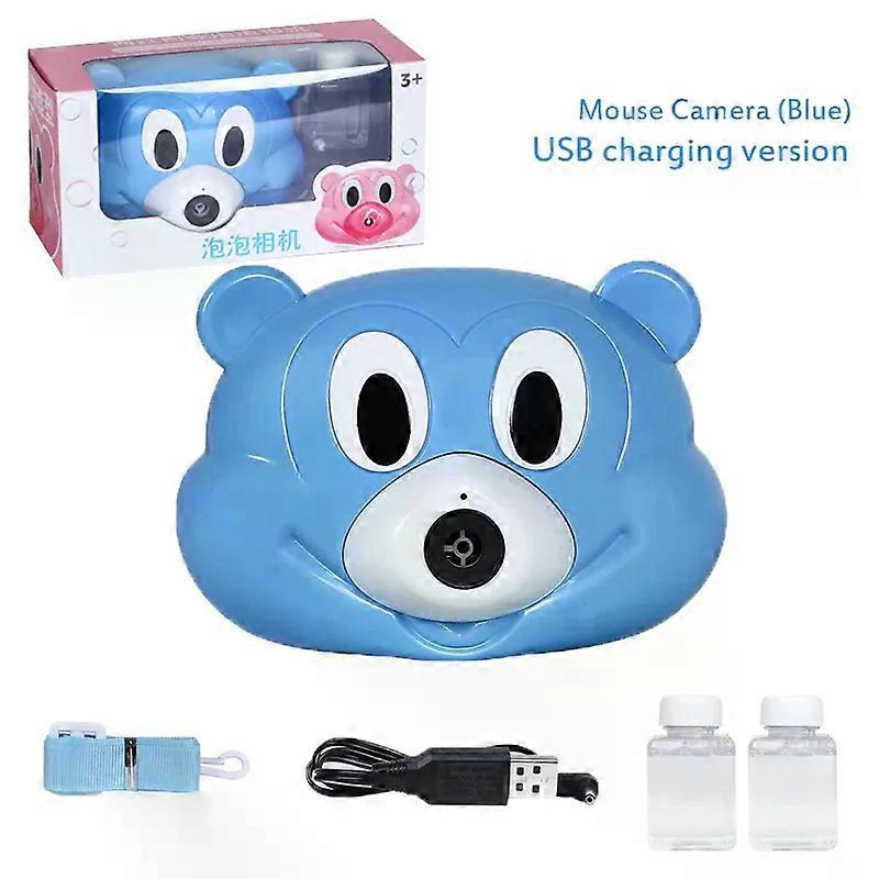 Mouse Bubble Camera Safety And Environmental Protection Color Box One Click Automatic Sound Rich Foam Abs Safety Plastic Light