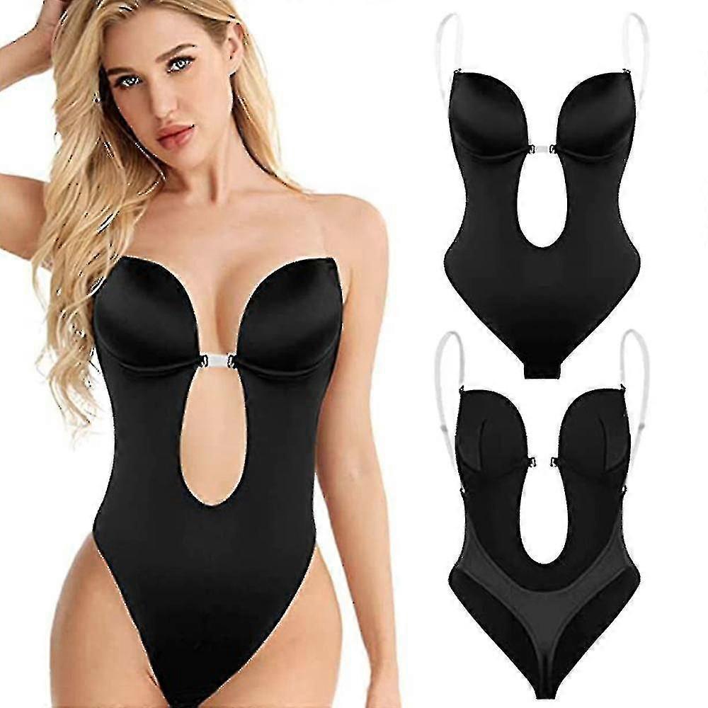 "Women's Backless U-shape Low Cut Shapewear"