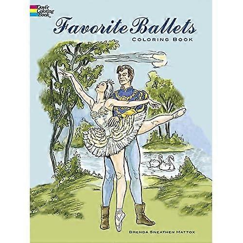 Trajes de ballet Coloring Book (libro de colorear de moda de Dover)