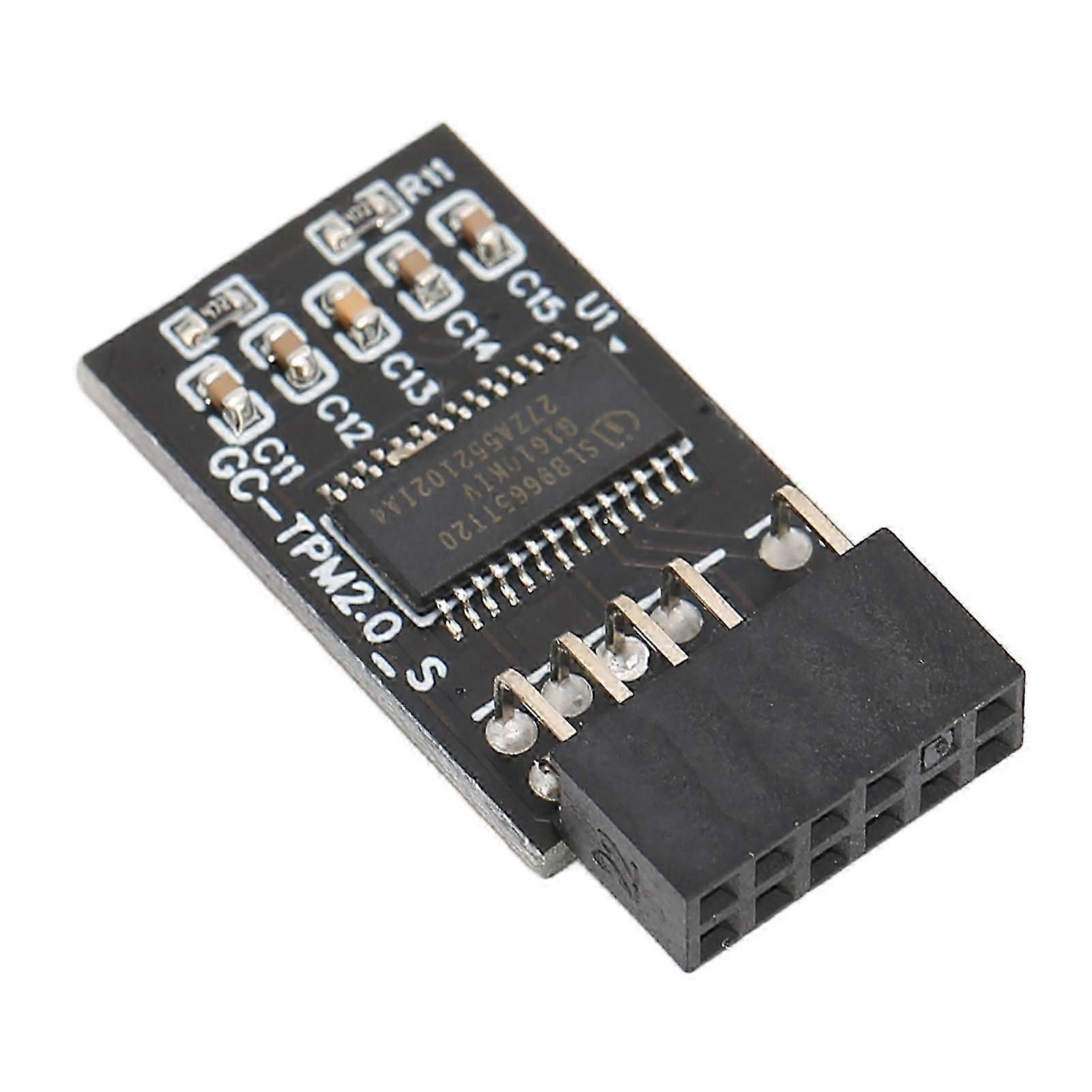 TPM 2.0 Encryption Security Module for GIGABYTE 12Pin LPC Interface High Security Remote Card Encryption Security Module
