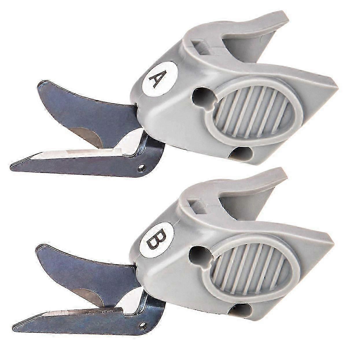 2 stk skjærehode passer for wbt-1 stoff elektrisk saks klut kutter, 1 sett kutterhode A 1 sett