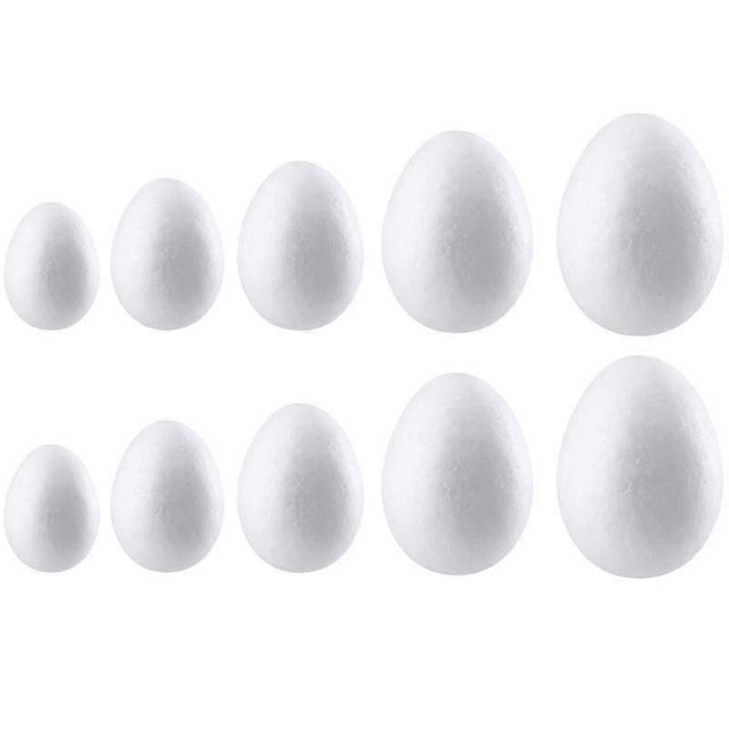 10pcs Easter Eggs Diy Painting Eggs Diy Graffiti Eggs Diy Handmade Material