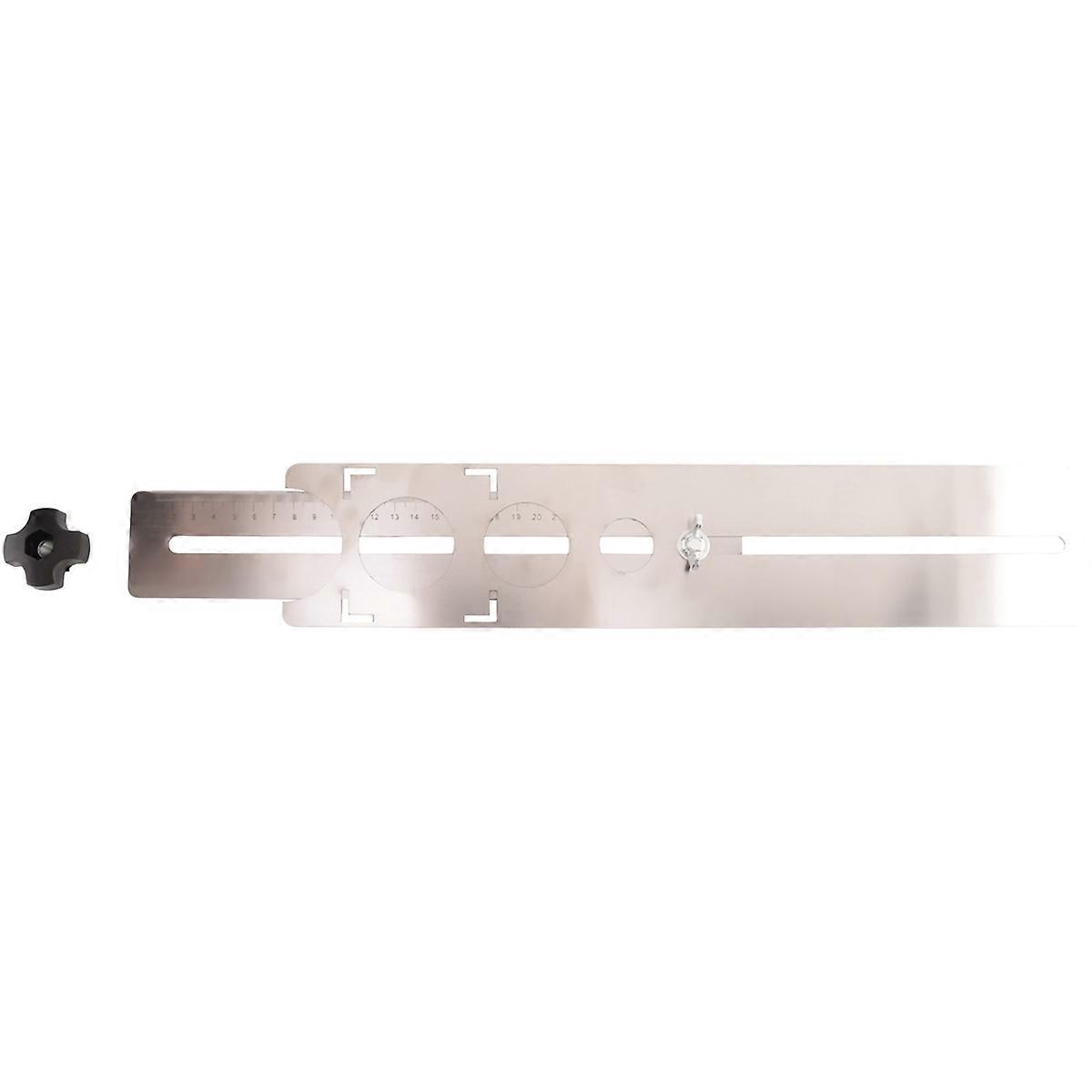 Stainless Steel Ceramic Tile Hole Locator 360 degree Measure Tools