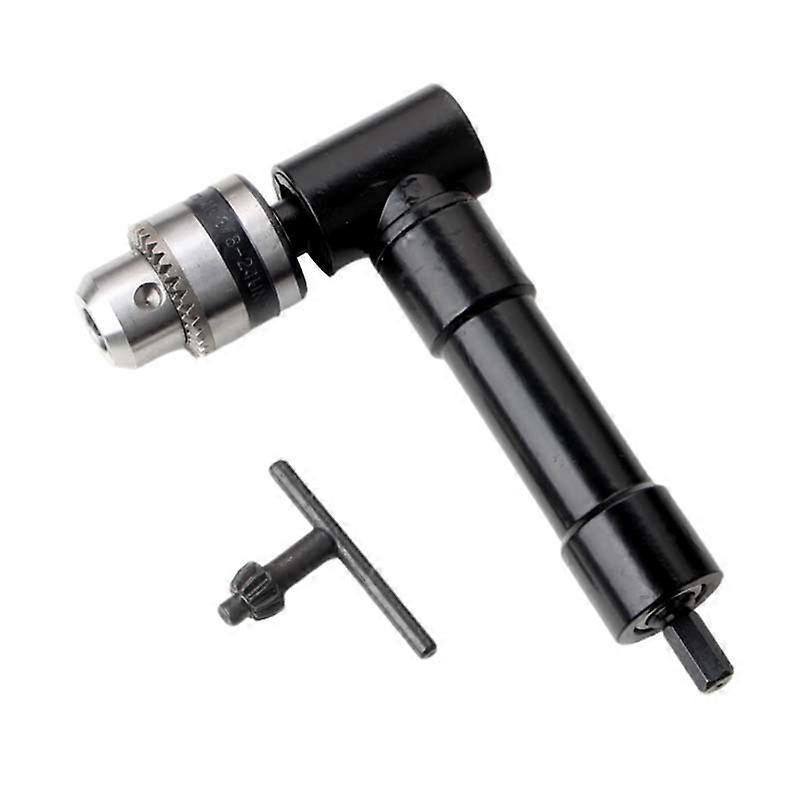 Right-Angle Electric Drill Three-Claw Chuck Corner Device Right-Angle Corner Device with Key Corner