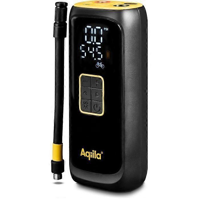 Tire Inflator - Aqiila - Airbird C4 - Powerful 20-22L/min - Automatic shut-off - Integrated flashlight