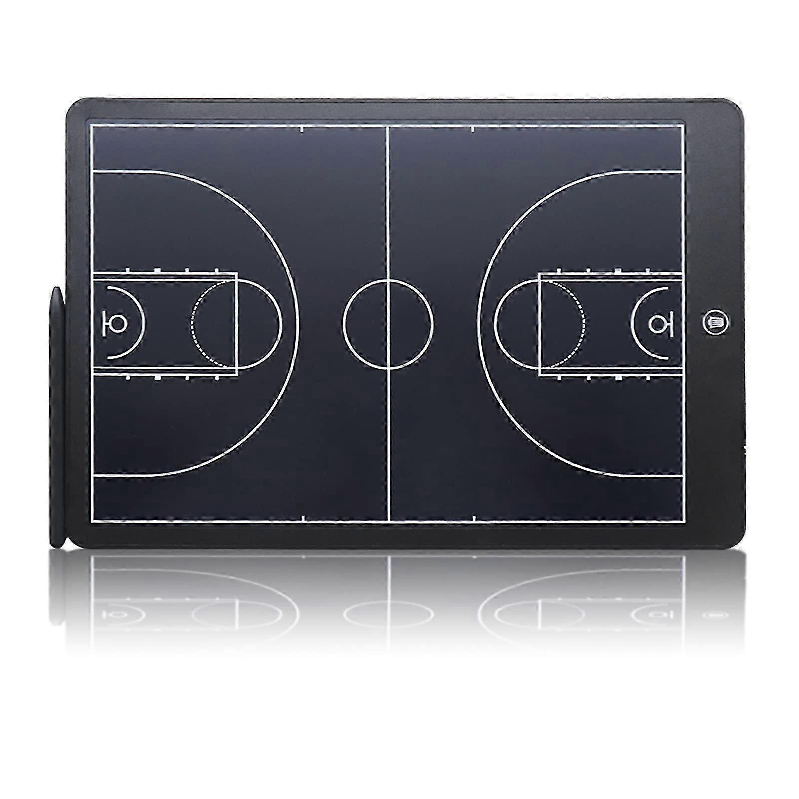 16' LCD Screen Tactical Coaching Marker Board, Electronic Board with Stylus Pen,with Lock Function,for Coach Basketball Soccer -GSL