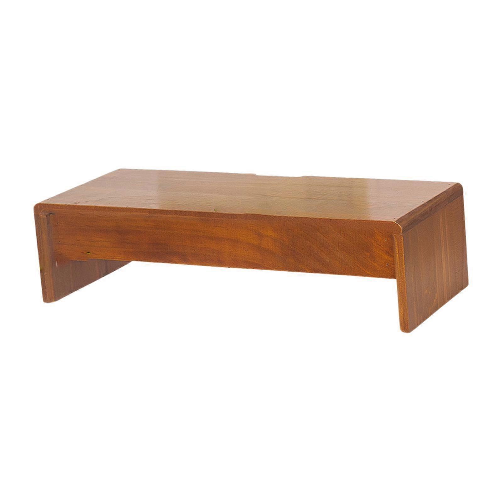 Computer Monitor Stand Riser Keyboard Storage for Farmhouse Office Indoor