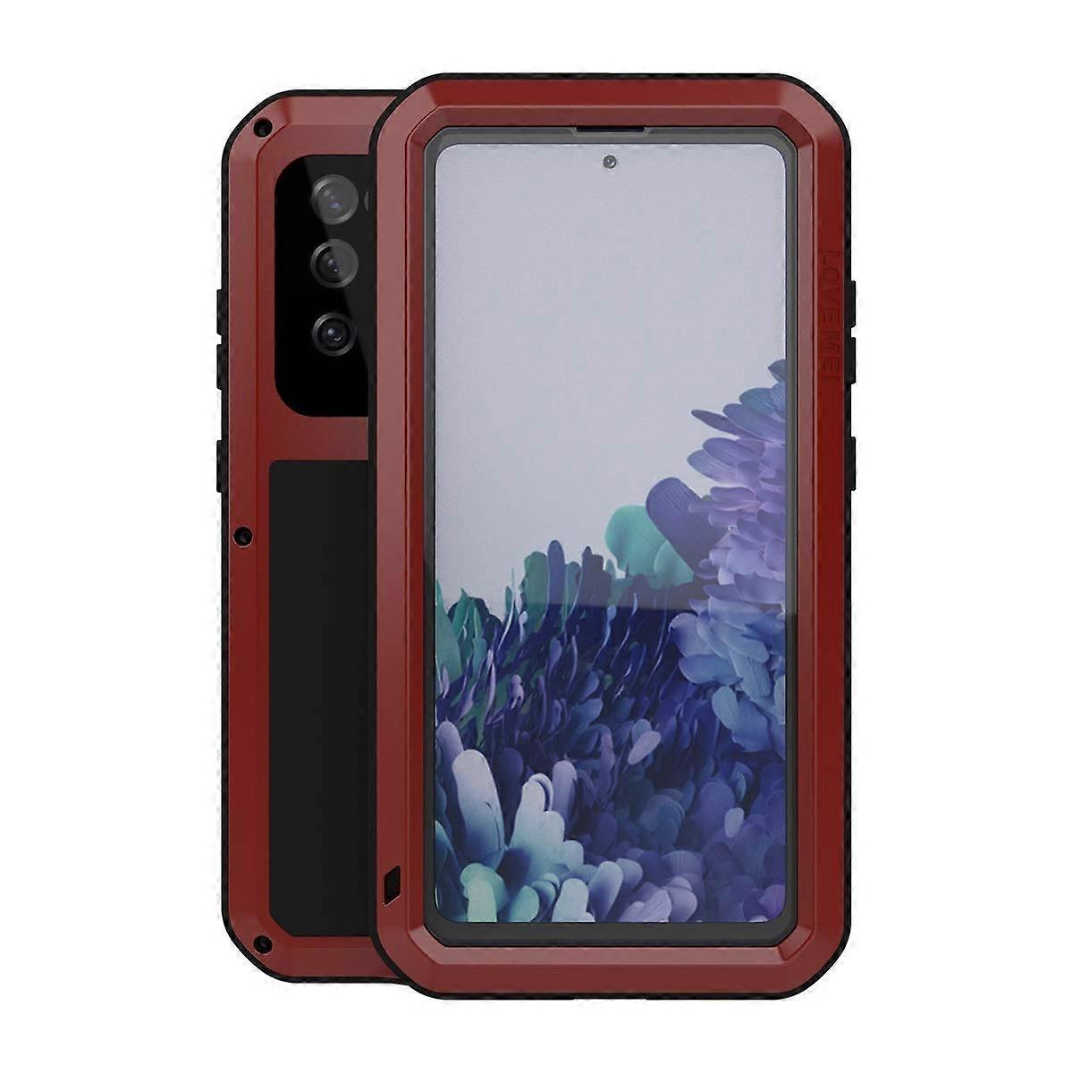 Military Rugged Case For Samsung Galaxy S20 FE 5G, with Tempered Glass Screen Protector