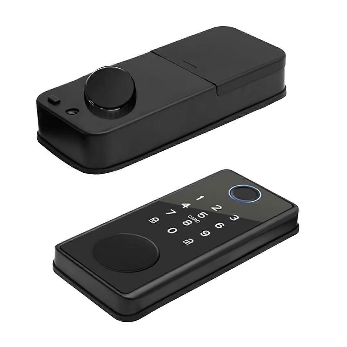 Tuya App Remote Control Door Lock Deadbolt with Keys Fingerprint Electronics Digital Indoor House E