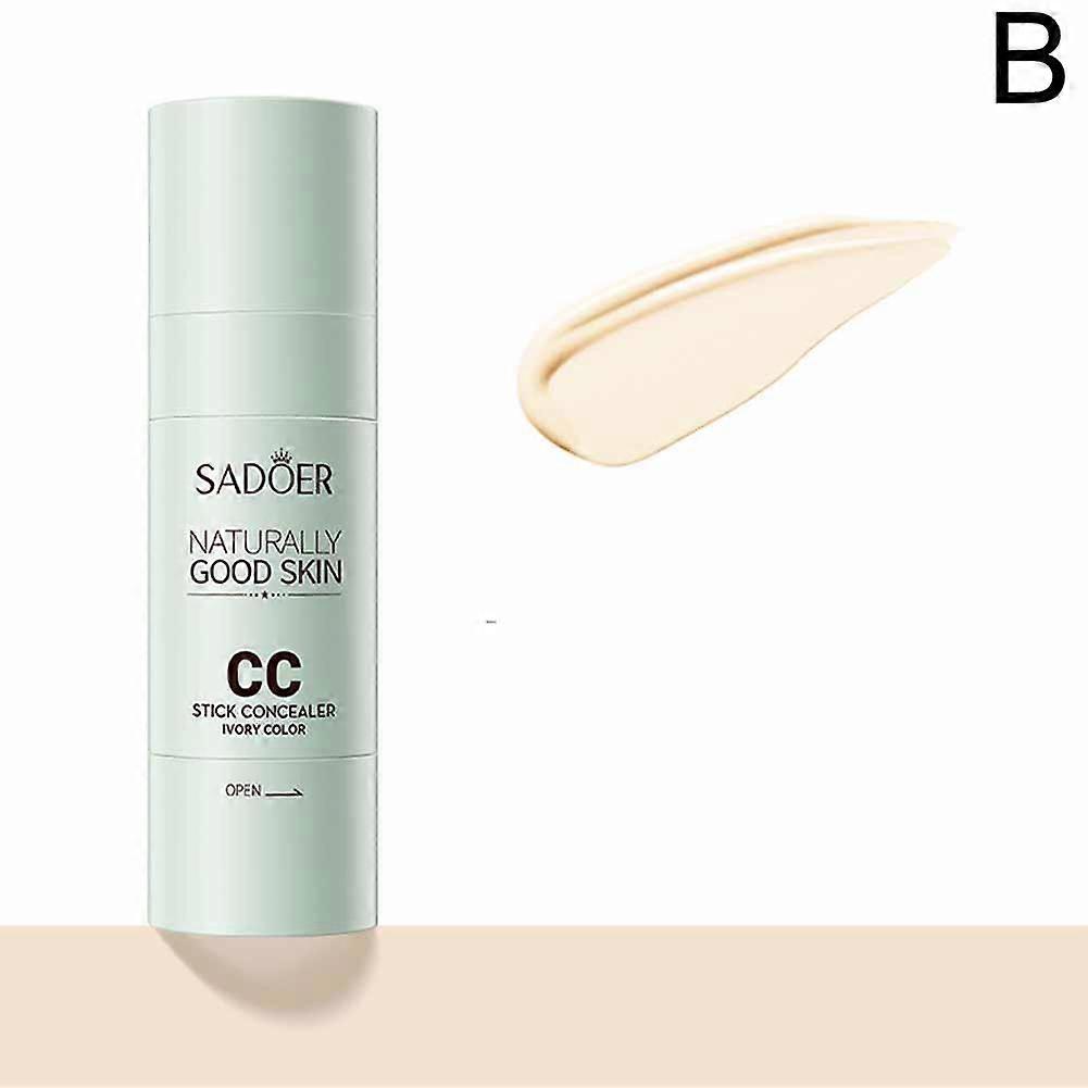 Ivory Color 30g (B) $SADOER light CC stick concealer isolation moisturizing light contour BB cream facial makeup