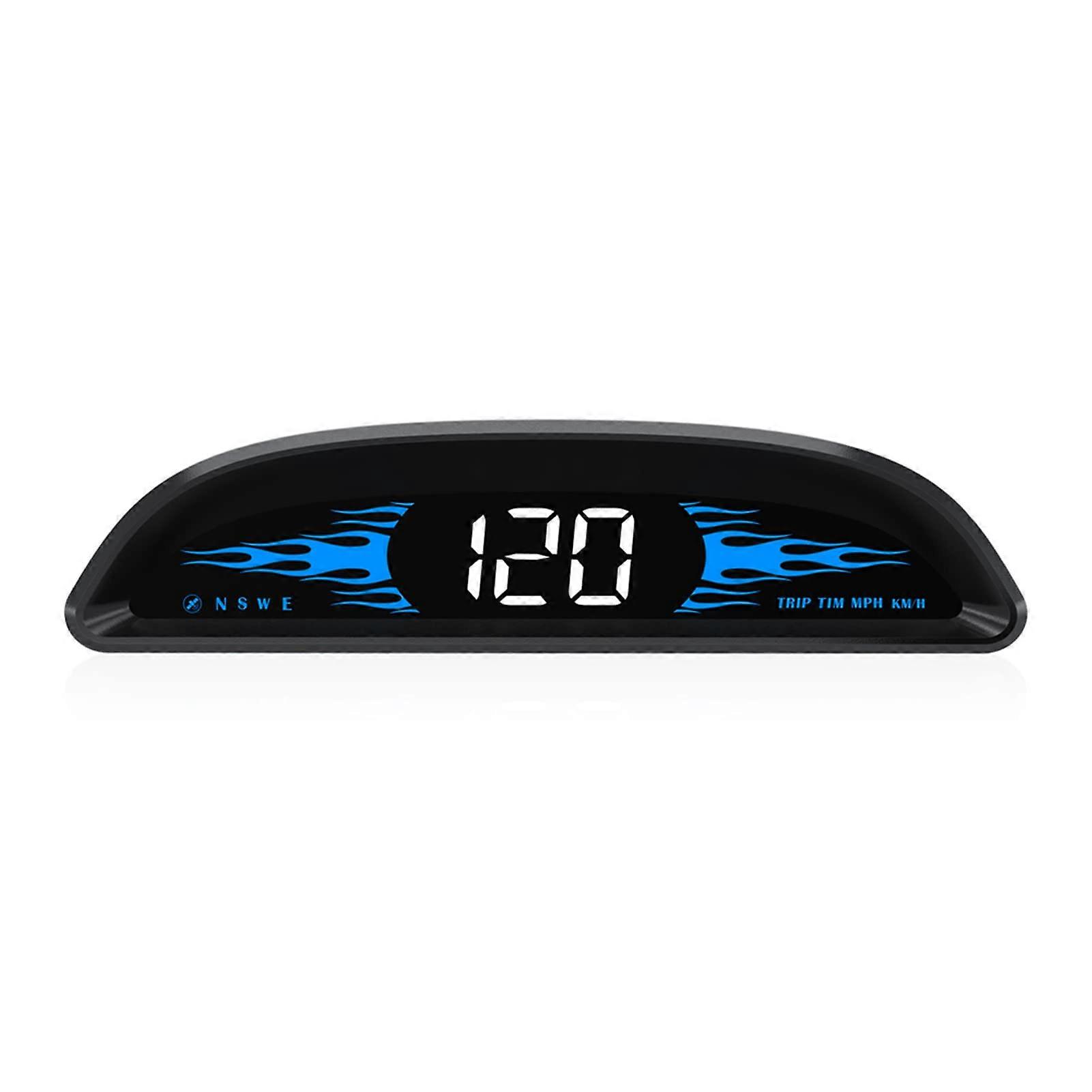 Car Head Up Display Digital GPS Navigation Speedometer GPS Dual System Display