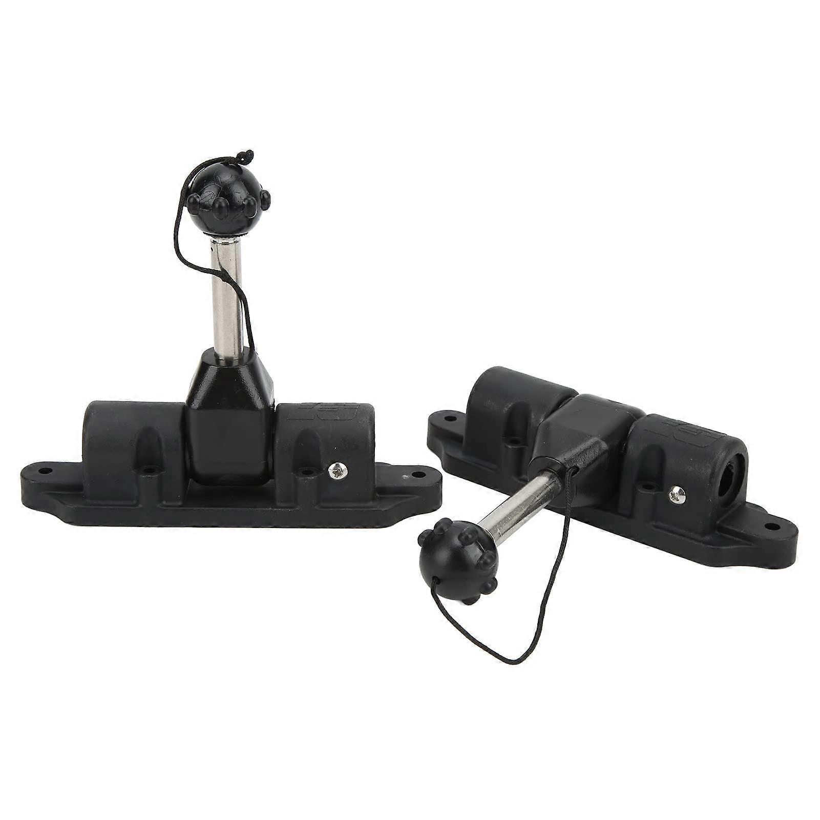 풍선 보트/카누/뗏목용 2pcs 카약 패들 잠금 홀터 360° 회전식 ABS 패치 비바람에 견디는 패들 액세서리, 363G 경량