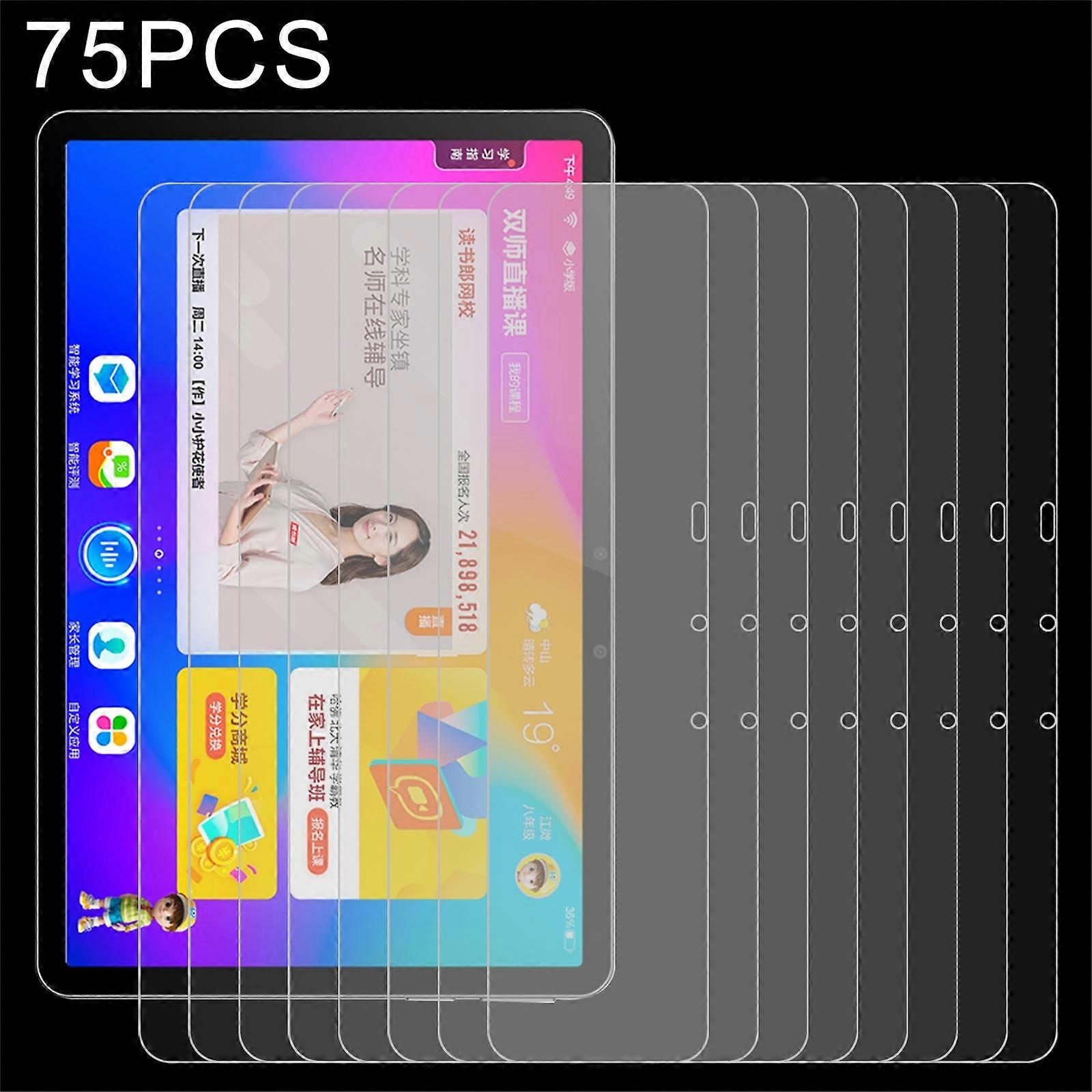 For readboy C18 75 PCS 9H 2.5D Explosion-proof Tempered Tablet Glass Film For readboy C18 (75 PCS )