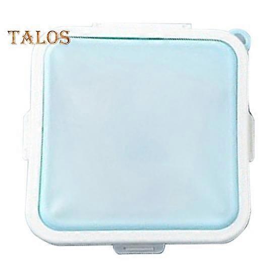 Sandwich Container Bento Lunch Box BPA-free Hinged Containers Reusable Sandwich Holder Snack Container for Office Workers Students