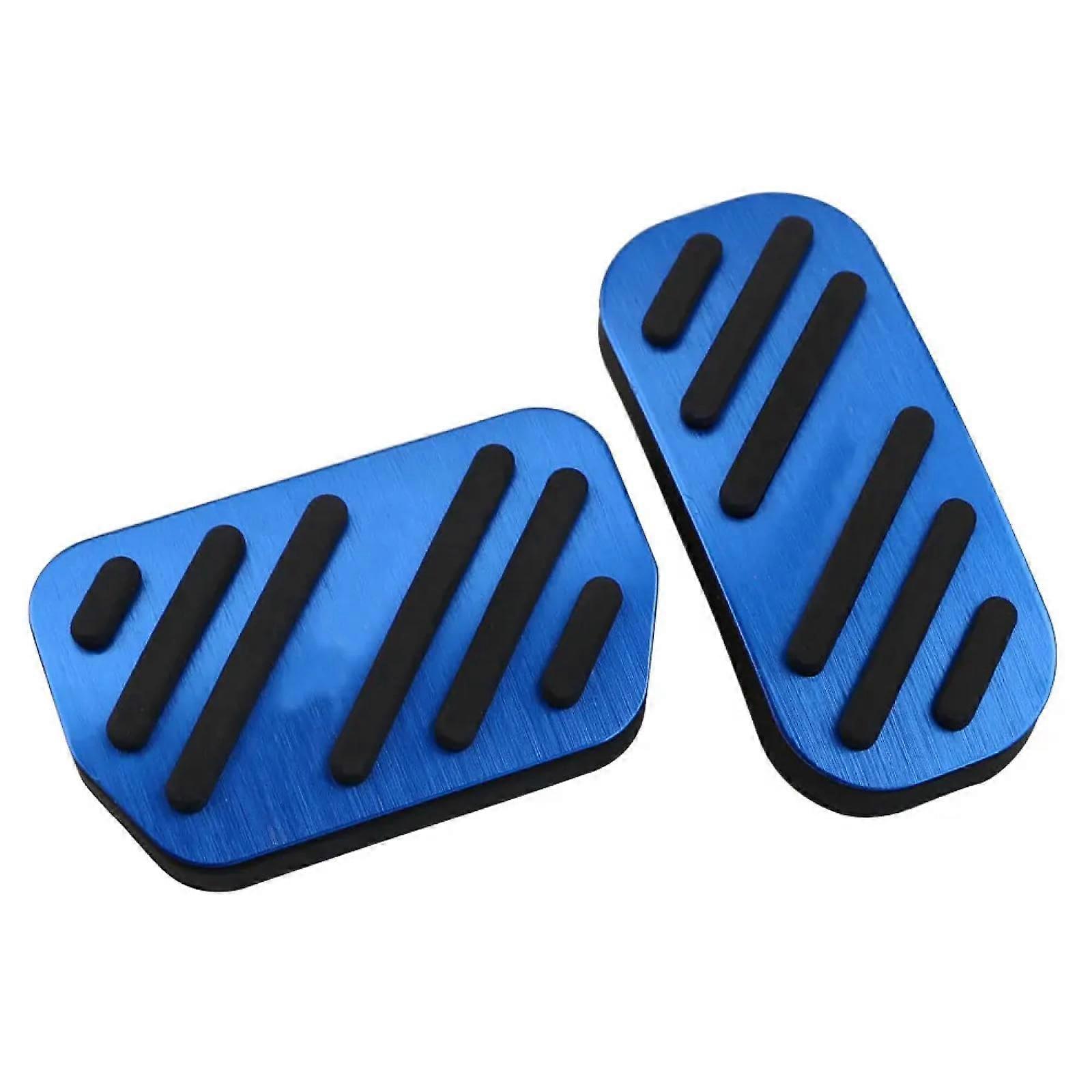 Car Pedals for C-HR 2016-2022 Automatic Blue Brake Pedal Pad, Non-Slip Fit, Durable Material, Custom Design