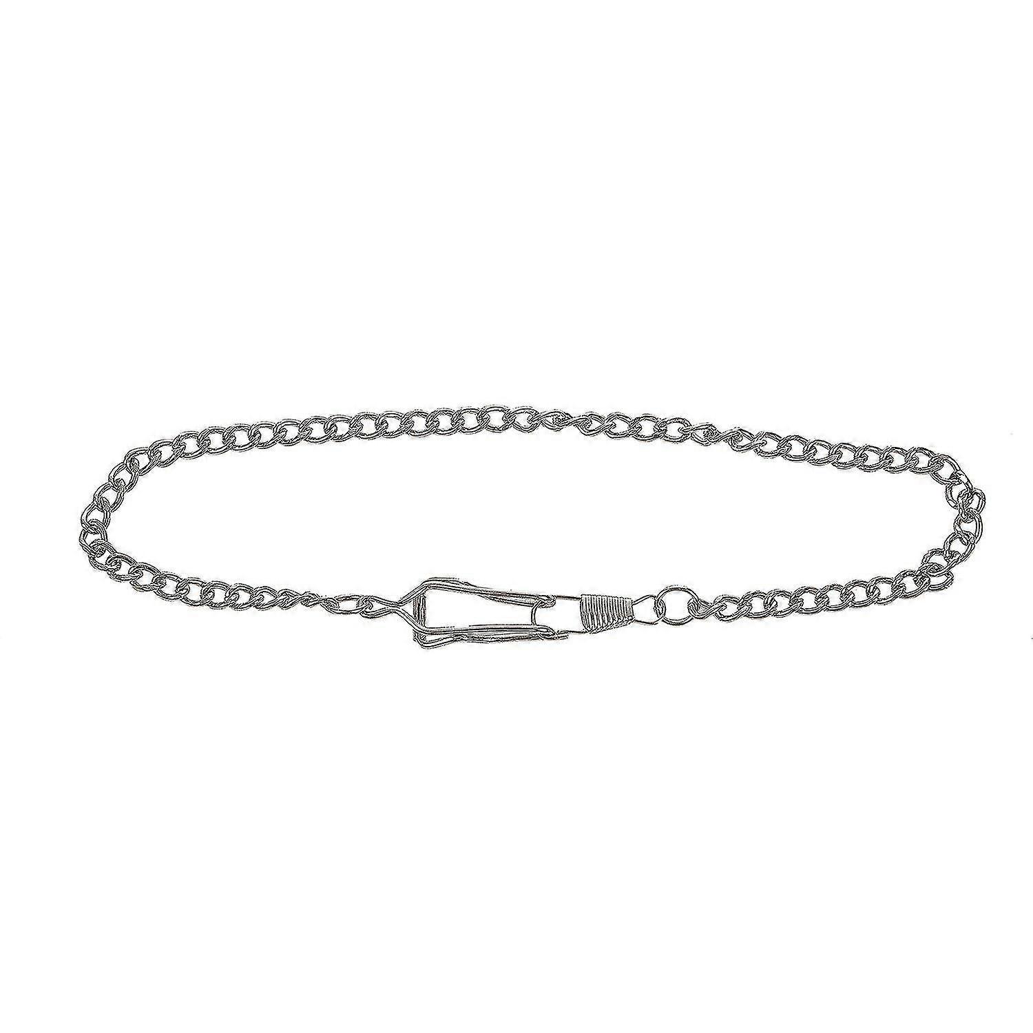 Retro Vinta Pocket Watch Chain Silver