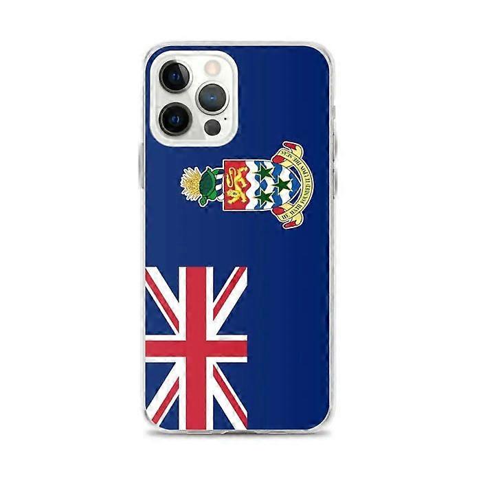 Phone Case - PIXELFORMA - Cayman Islands Flag - Compatible with iPhone 12 Pro Max - Flexible - Durable