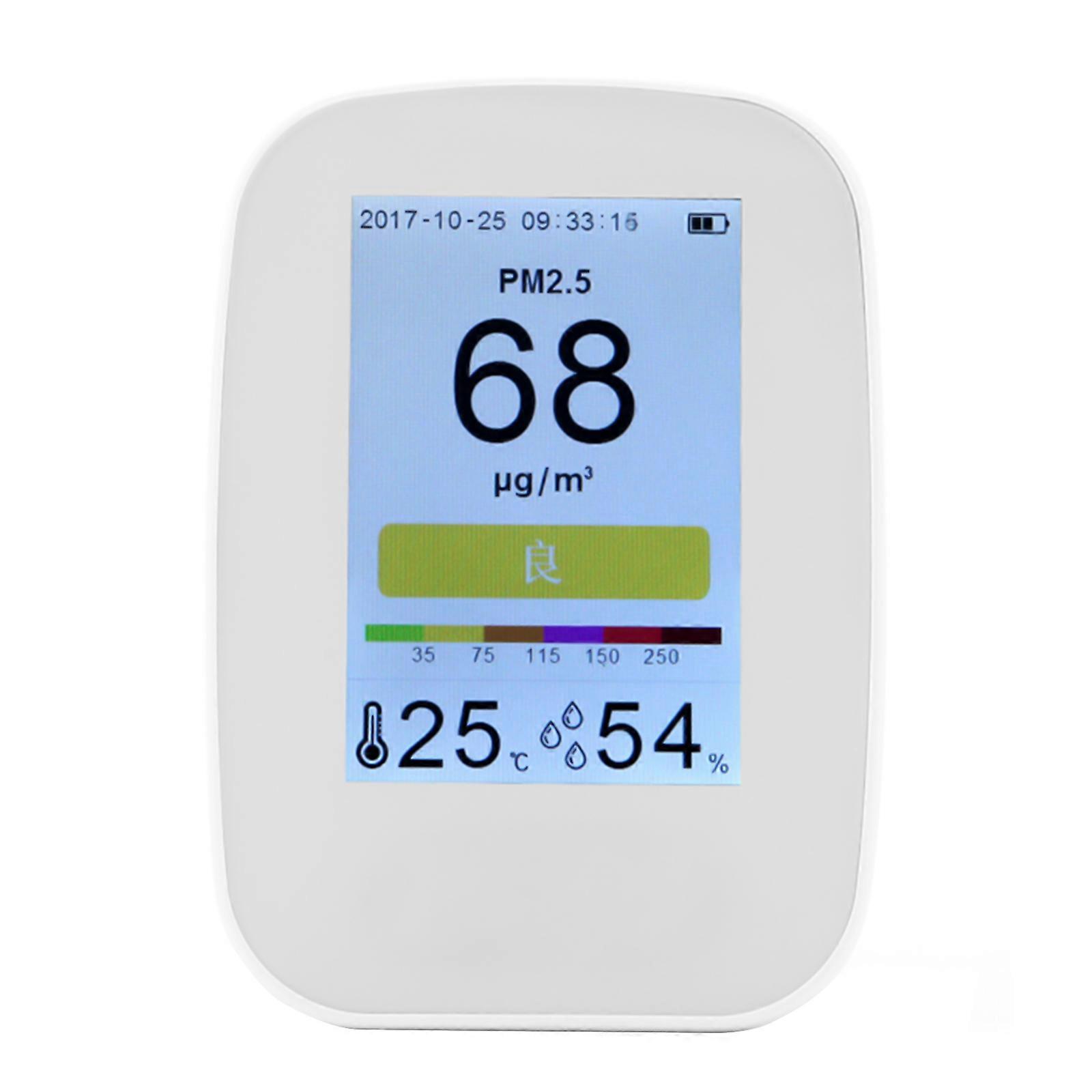 small Air Quality Analyzes Temperature & Humidities Data Display Air Quality Monitors for Healthier Indoor Environment