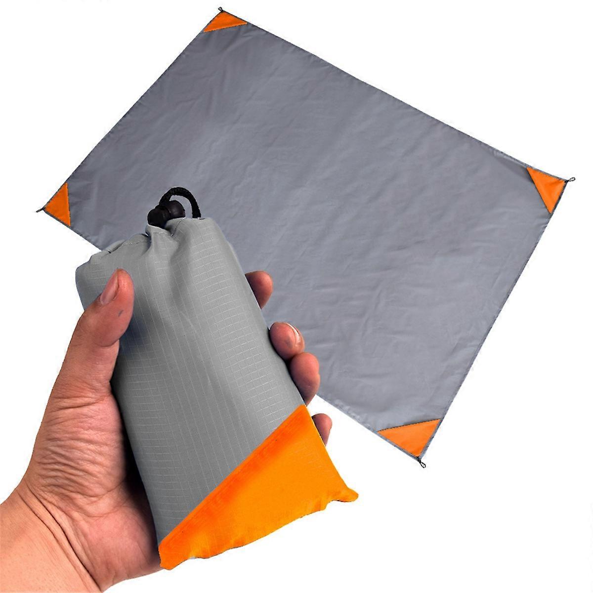 Waterproof Outdoor Camping Mat,Picnic Blanket, Moisture-Proof Orange