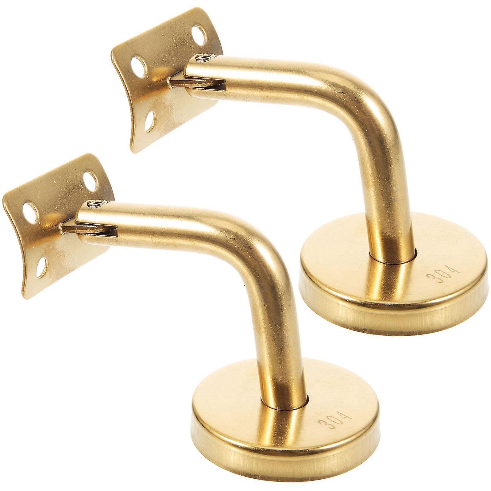 Rust-Free Steel Bracket, Supports Stair Handrails, Ensures Long-Term Performance