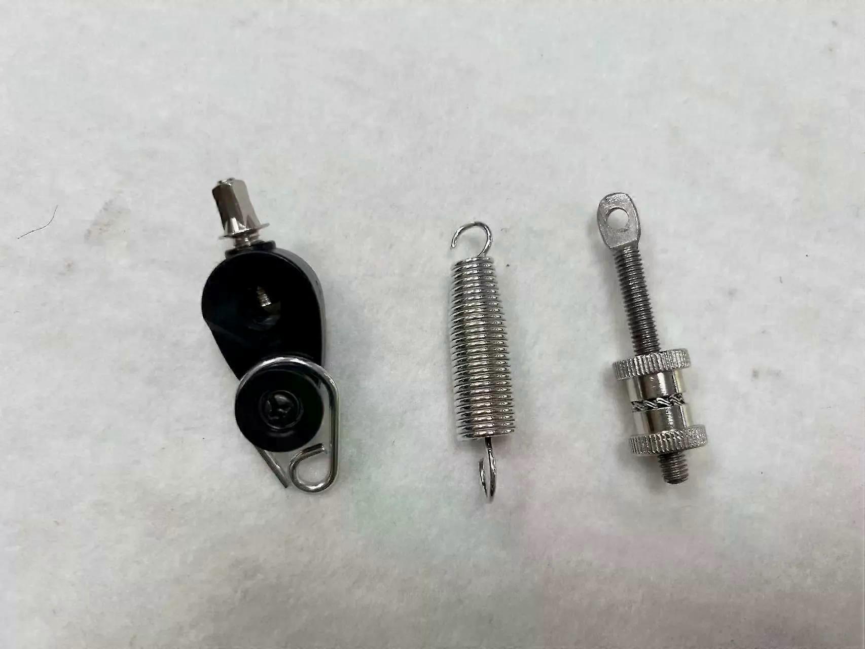 1 Set Jazz Drum Foot Pedal Kit with Spring Screws and Hooks for Bass Drum Durable Material for Jazz Drum Performance