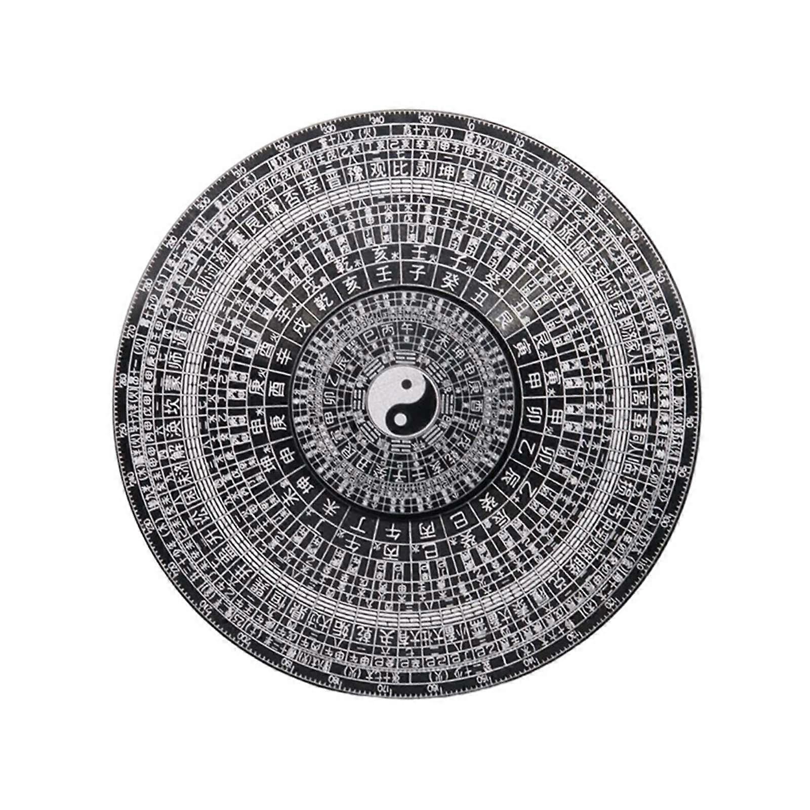 Spinning Fidget for Autisms Hypnosis Bagua Compass High-Speed Rotate Spinner for Office Decompress Adult Stress Reliever