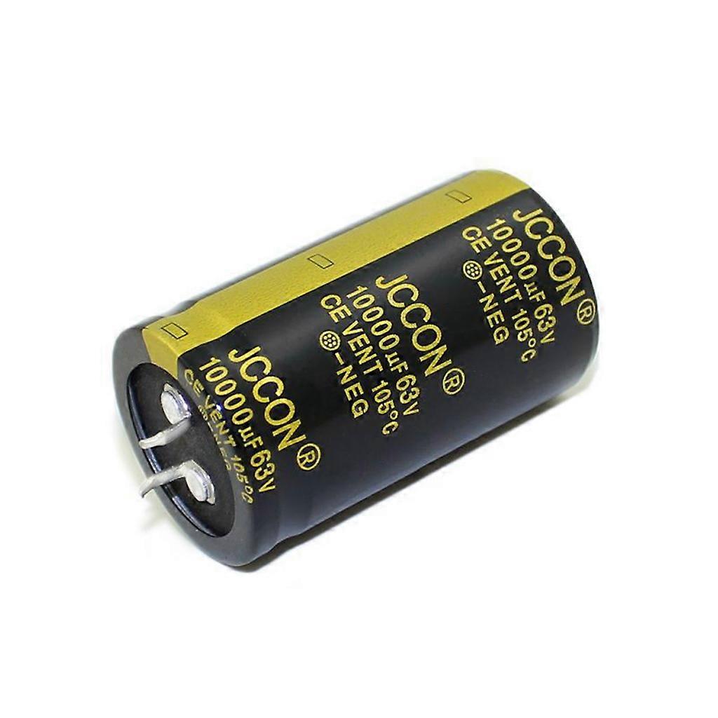 LCDテレビおよび家庭用電化製品30x50mmを修理するための63V 10000uf放射状の鉛のアルミニウム電解コンデンサー