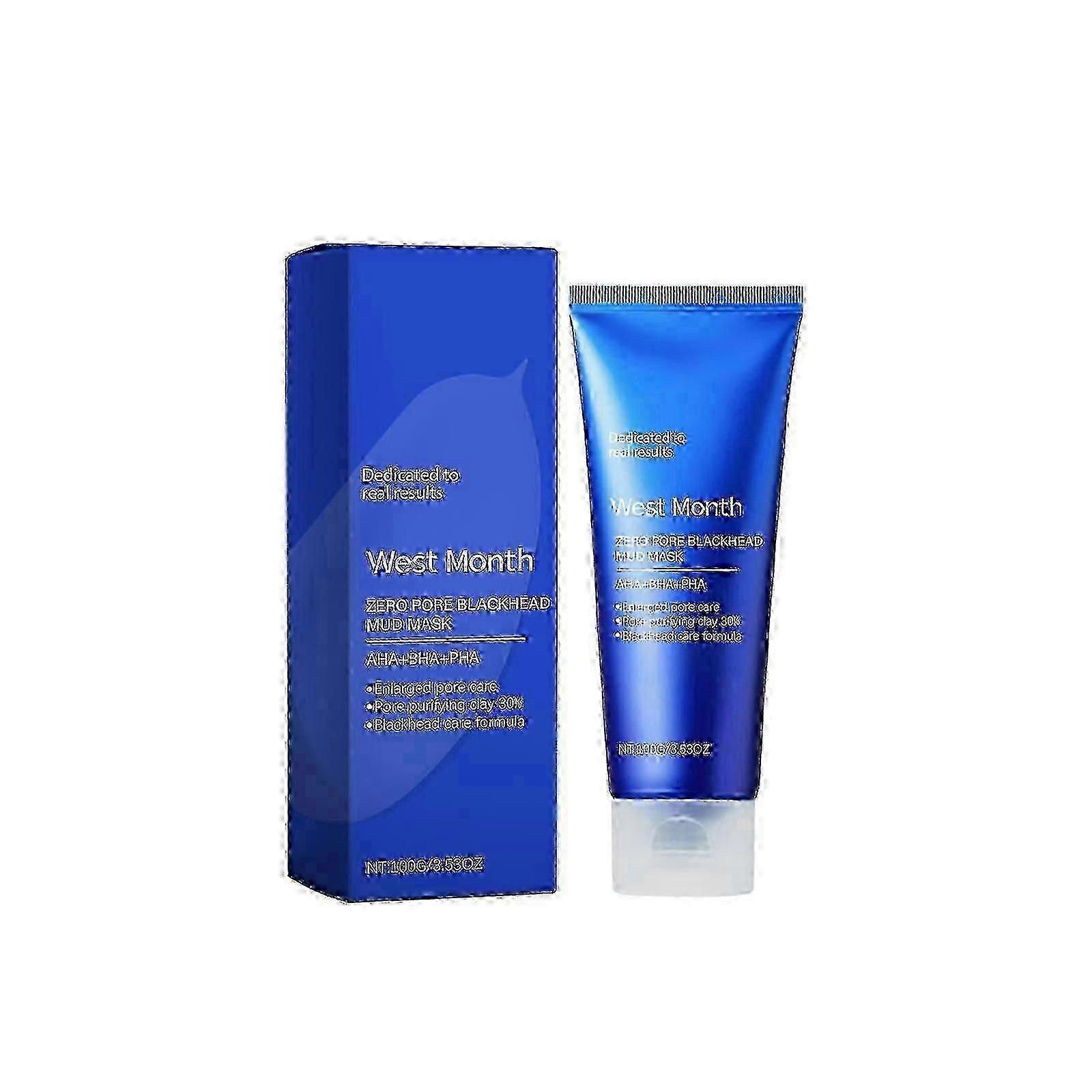 Masque de boue de frottis de points noirs, contrôle de l’huile propre Visage Kératine Points noirs Réduire l’acné Masque de boue propre