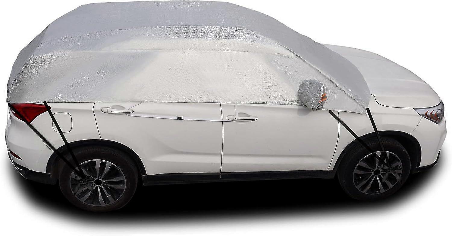 Safe View Half Car Cover Top Waterproof/Windproof/Dustproof/Windshield Cover Snow Winter S