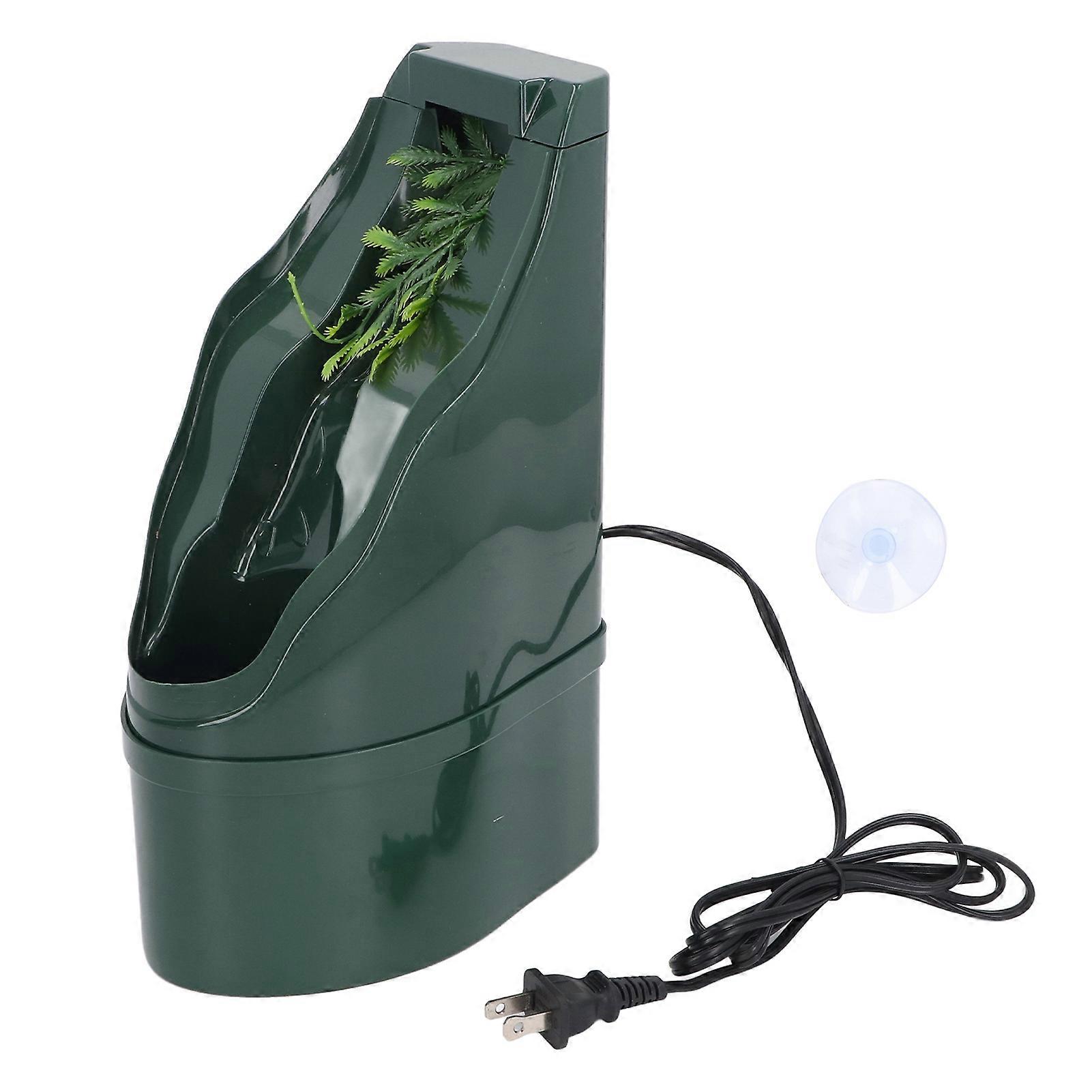 Reptile Water Fountain, Water Dispenser with Pump for Lizards, Turtles, Snakes and Spiders