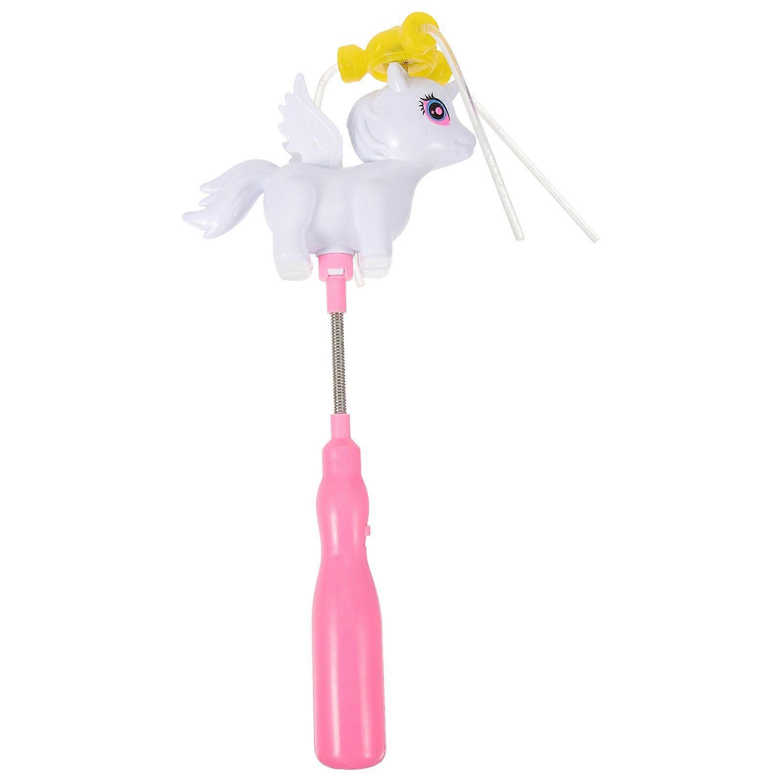 Glowing Pinwheel Wand Battery Operated Light Up Windmill Glow Stick for Halloween Party Playtime, Random Color
