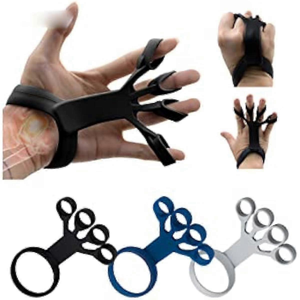 Finger Strengthener Grip Trainer for Strength & Flexion Extension Exercises