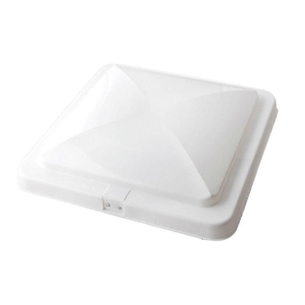 Λευκό καπάκι εξαερισμού 14 x 14inch για το μπάνιο αυτοκινούμενων τροχόσπιτων τροχόσπιτων RV τροχόσπιτων
