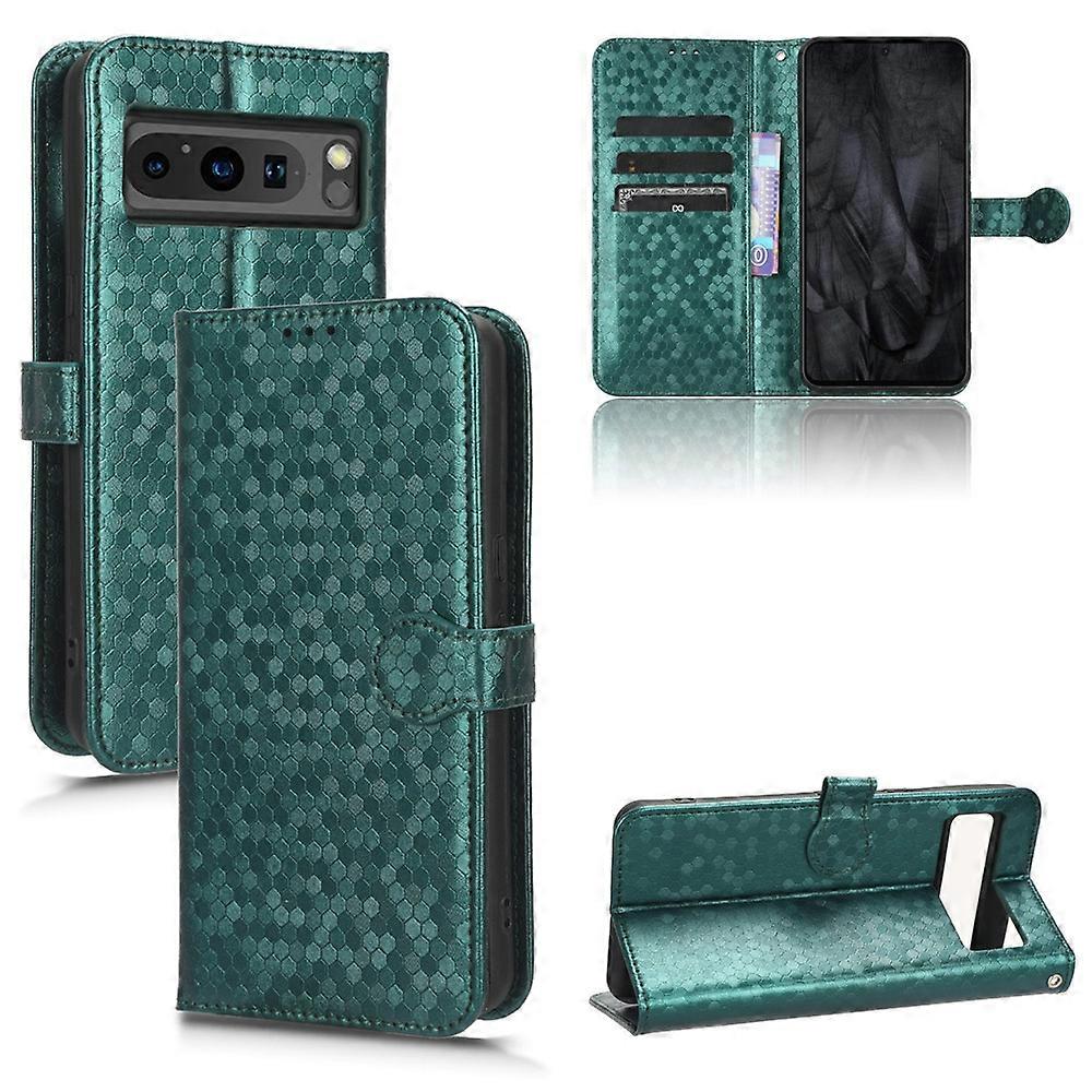 Honeycomb Dot Textur Läder Telefonfodral
